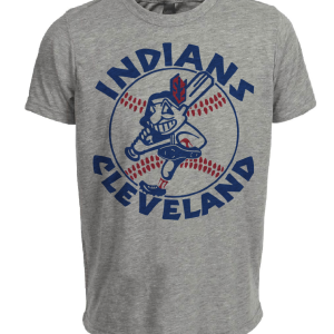 Cleveland Indians Retro Baseball 1974 Artwork Heather Gray Sublimated T-Shirt