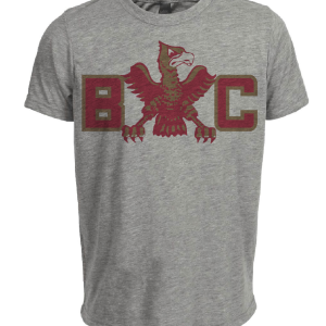 Boston College Eagles Retro 1946 Artwork Heather Gray Sublimated T-Shirt