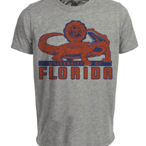 Florida Gators Retro 1957 Artwork Heather Gray Sublimated T-Shirt