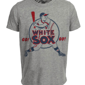 Chicago White Sox Retro Baseball 1963 Artwork Heather Gray Sublimated T-Shirt