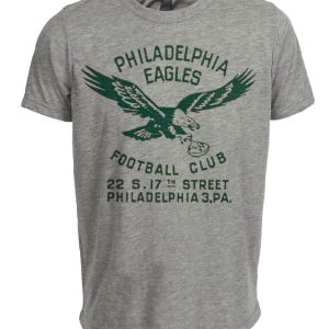 Philadelphia Eagles Vintage Football 1967 Artwork Heather Gray Sublimated T-Shirt