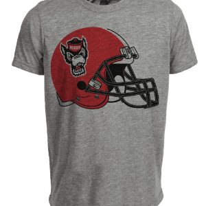NC North Carolina State Wolfpack Retro 1967 Artwork Heather Gray Sublimated T-Shirt