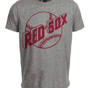 Boston Red Sox Baseball 1950 Artwork Heather Gray Sublimated T-Shirt