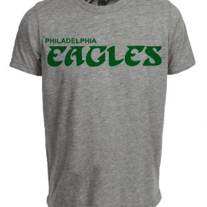 Philadelphia Eagles Football 1973 Artwork Heather Gray Sublimated T-Shirt