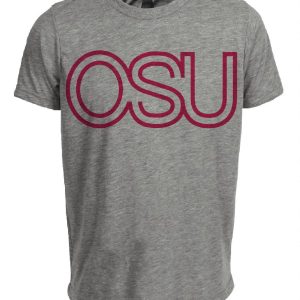 Ohio State Buckeyes Retro 1978 Artwork Heather Gray Sublimated T-Shirt