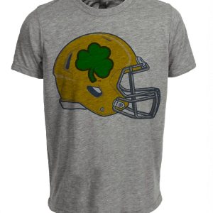 Notre Dame Fighting Irish Retro 1962 Artwork Heather Gray Sublimated T-Shirt