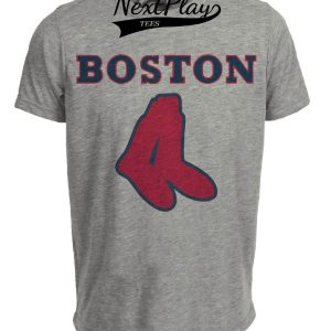 Boston Red Sox Baseball 1931 Artwork Heather Gray Sublimated T-Shirt
