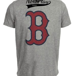 Boston Red Sox Baseball 1961 Artwork Heather Gray Sublimated T-Shirt Copy