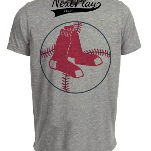 Boston Red Sox Baseball 1962 Artwork Heather Gray Sublimated T-Shirt