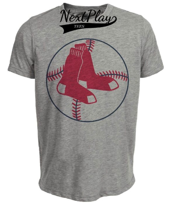 Boston Red Sox Baseball 1962 Artwork Heather Gray Sublimated T-Shirt