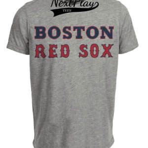 Boston Red Sox Baseball 1965 Artwork Heather Gray Sublimated T-Shirt