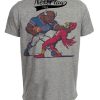 Buffalo Bills vs. Arizona Cardinals Retro Rivalry Football Billy Mascot Artwork Heather Gray Sublimated T-Shirt