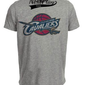 Cleveland Cavaliers Cavs Retro Basketball 2003 Artwork Heather Gray Sublimated T-Shirt