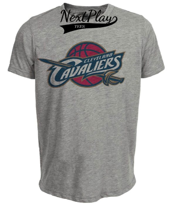 Cleveland Cavaliers Cavs Retro Basketball 2003 Artwork Heather Gray Sublimated T-Shirt