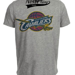 Cleveland Cavaliers Cavs Retro Basketball 2004 Artwork Heather Gray Sublimated T-Shirt
