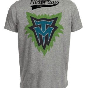 Minnesota Timberwolves Retro Basketball 1991 Artwork Heather Gray Sublimated T-Shirt