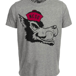 NC North Carolina State Wolfpack Retro 1967 Artwork Heather Gray Sublimated T-Shirt