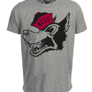 NC North Carolina State Wolfpack Retro 1969 Artwork Heather Gray Sublimated T-Shirt