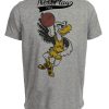Iowa Hawkeyes Retro Basketball 1975 Artwork Heather Gray Sublimated T-Shirt