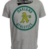 Oakland A’s Retro Baseball 1982 Artwork Heather Gray Sublimated T-Shirt