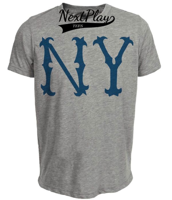 New York Yankees Retro Baseball 1904 Artwork Heather Gray Sublimated T-Shirt