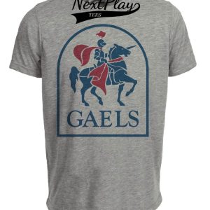 Saint Mary’s Gaels Retro 1991 Artwork Heather Gray Sublimated T-Shirt