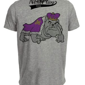 James Madison Dukes Retro 1974 Artwork Heather Gray Sublimated T-Shirt