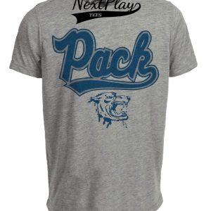 Nevada Wolf Pack Retro 1971 Artwork Heather Gray Sublimated T-Shirt