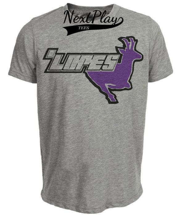 Grand Canyon Antelopes Retro Mascot 1978 Artwork Heather Gray Sublimated T-Shirt