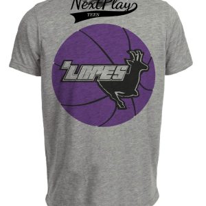 Grand Canyon Antelopes Retro Basketball 1978 Artwork Heather Gray Sublimated T-Shirt