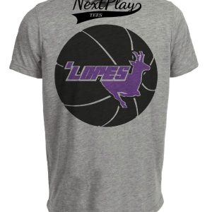 Grand Canyon Antelopes Vintage Basketball 1978 Artwork Heather Gray Sublimated T-Shirt