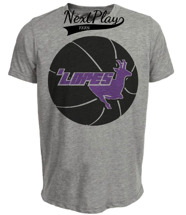 Grand Canyon Antelopes Vintage Basketball 1978 Artwork Heather Gray Sublimated T-Shirt