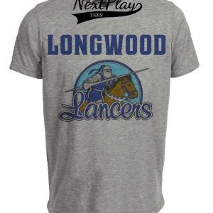 Longwood Lancers Retro 1989 Artwork Heather Gray Sublimated T-Shirt
