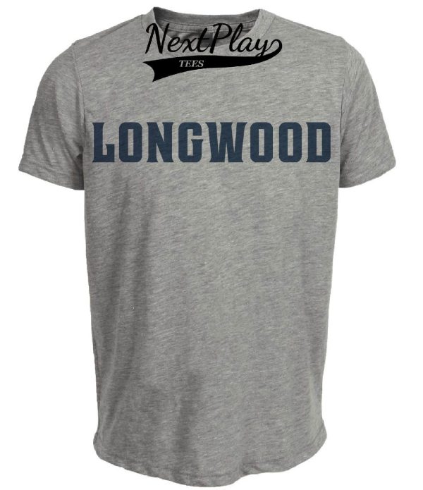 Longwood Lancers Retro 1995 Artwork Heather Gray Sublimated T-Shirt