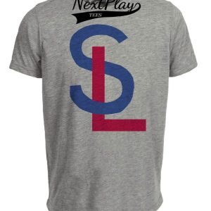 St. Louis Stars Retro Negro National League Baseball 1922 Artwork Heather Gray Sublimated T-Shirt