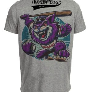 Cleveland Guardians Retro Baseball Artwork Heather Gray Sublimated T-Shirt
