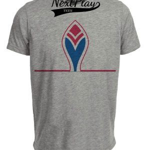 Atlanta Braves Retro Baseball 1975 Artwork Heather Gray Sublimated T-Shirt