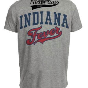 Indiana Fever Retro Basketball 2001 Artwork Heather Gray Sublimated T-Shirt