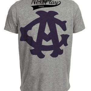 Chicago American Giants Retro Negro National League Baseball 1920 Artwork Heather Gray Sublimated T-Shirt