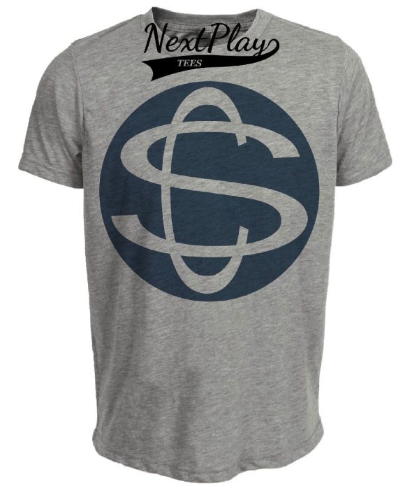 Cuban Stars West Retro Negro National League Baseball 1922 Artwork Heather Gray Sublimated T-Shirt
