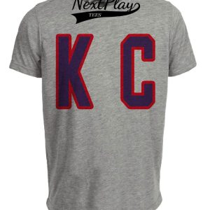 Kansas City Monarchs Retro Negro National League Baseball 1920 Artwork Heather Gray Sublimated T-Shirt