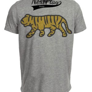 Hamilton Tigers Retro Hockey 1921 Artwork Heather Gray Sublimated T-Shirt