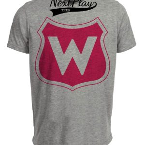 Montreal Wanderers Retro Hockey 1909 Artwork Heather Gray Sublimated T-Shirt