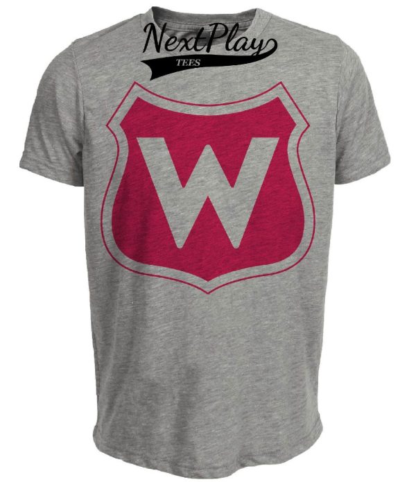 Montreal Wanderers Retro Hockey 1909 Artwork Heather Gray Sublimated T-Shirt