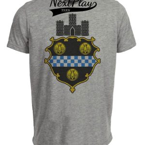 Pittsburgh Pirates Retro Hockey 1930 Artwork Heather Gray Sublimated T-Shirt