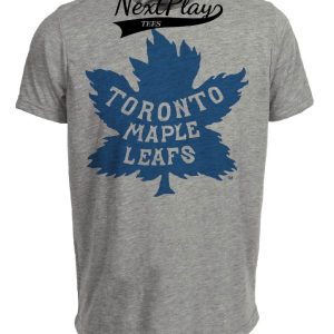 Toronto Maple Leafs Retro Hockey 1928 Artwork Heather Gray Sublimated T-Shirt