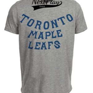 Toronto Maple Leafs Retro Hockey 1929 Artwork Heather Gray Sublimated T-Shirt