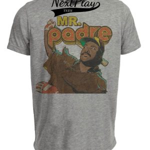 San Diego Padres Retro Tony Gwynn Baseball 1983 Artwork Heather Gray Sublimated T-Shirt