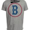 Brooklyn Dodgers Retro Baseball 1928 Artwork Heather Gray Sublimated T-Shirt