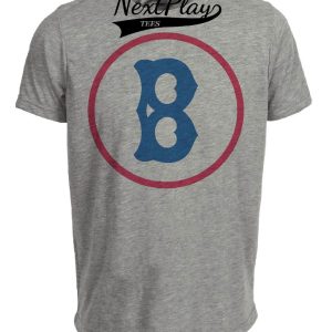 Brooklyn Dodgers Retro Baseball 1928 Artwork Heather Gray Sublimated T-Shirt